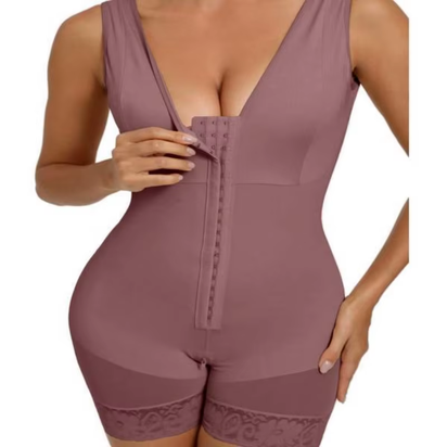 Fajas Colombianas Shapewear for Women Tummy Control Post Surgery Full Body Shaper Butt Lifter with Zipper Crotch