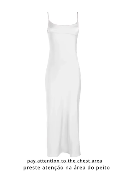 2022 Pink Camis Satin Long Dresses Elegant Sleeveless Slip Holiday Party Dresses Sexy Casual Backless Summer Dresses Women 2023